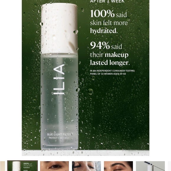 Ilia Blue Light Setting Mist Full Size - Picture 4 of 5